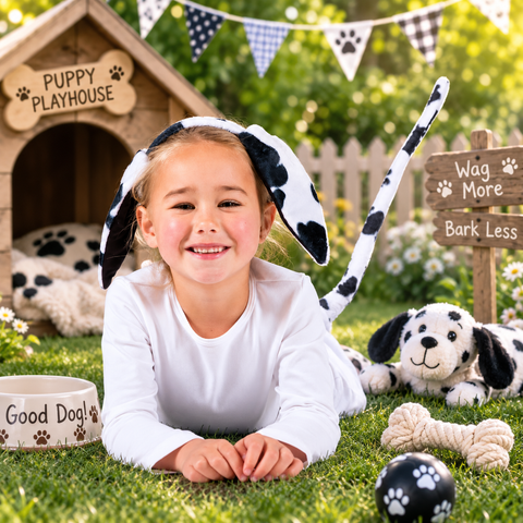 Dalmation Head & Tail Set Child