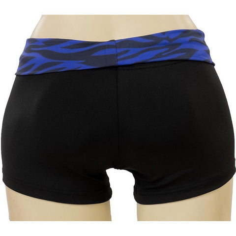 Foldover Hotpants Zebra Child