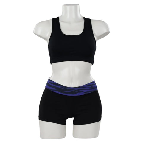 Foldover Hotpants Zebra Child