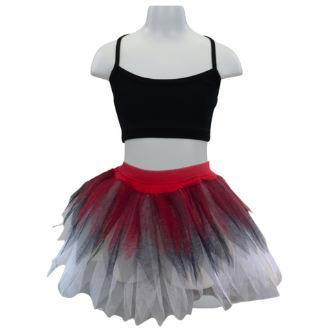 Fun Skirt Feathered Child