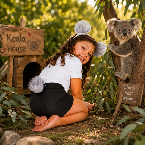 Koala Head & Tail Set Child