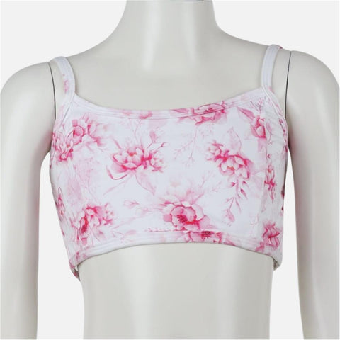 Linear Croptop Winter Rose Child