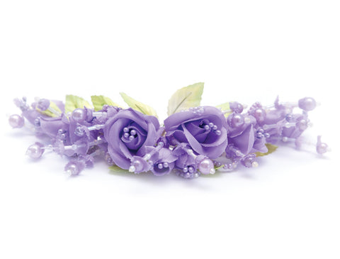 Pearl & Flower Tiara