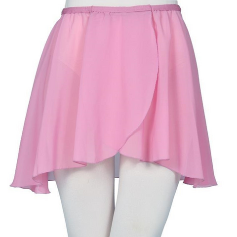 Pull-on Wrap Skirt Chiffon Adult