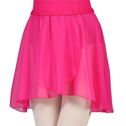 Pull-on Wrap Skirt Chiffon Child
