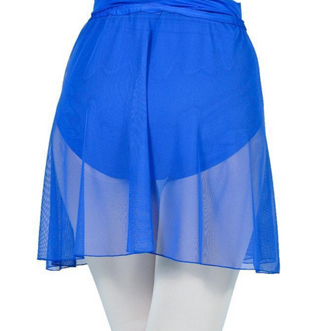 Pull-on Wrap Skirt Mesh Adult