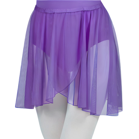 Pull-on Wrap Skirt Mesh Adult