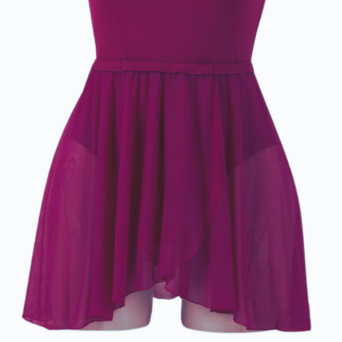 Pull-on Wrap Skirt Mesh Adult