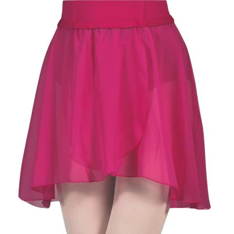 Pull-on Wrap Skirt Chiffon Child