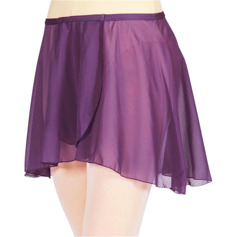 Pull-on Wrap Skirt Chiffon Adult