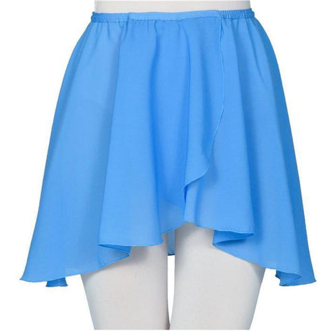 Pull-on Wrap Skirt Chiffon Adult