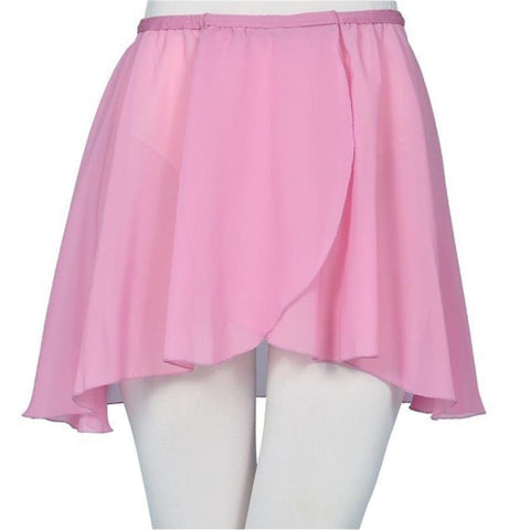 Pull-on Wrap Skirt Chiffon Adult