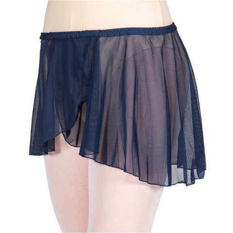 Pull-on Wrap Skirt Mesh Adult