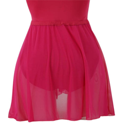 Pull-on Wrap Skirt Mesh Child
