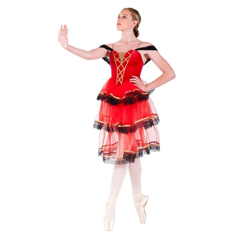 Spanish Rose Tutu Adult