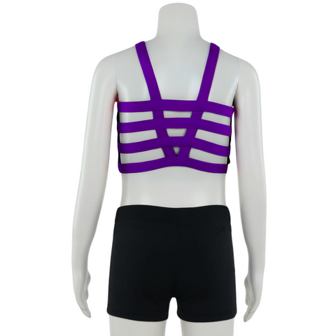 Lattice Croptop Child
