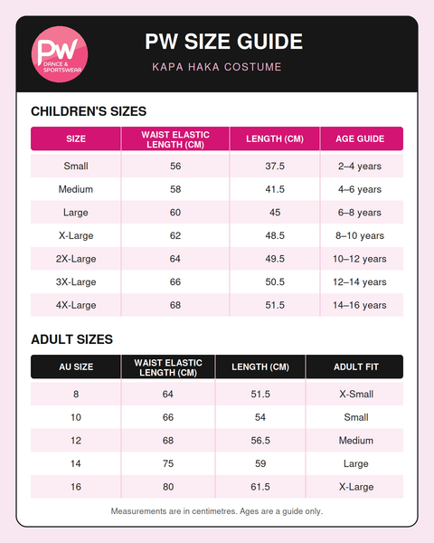 Kapa Haka Kotiro Child Lg