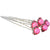 Crystal & Pearl Hairpins Lg