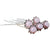 Crystal & Pearl Hairpins Lg