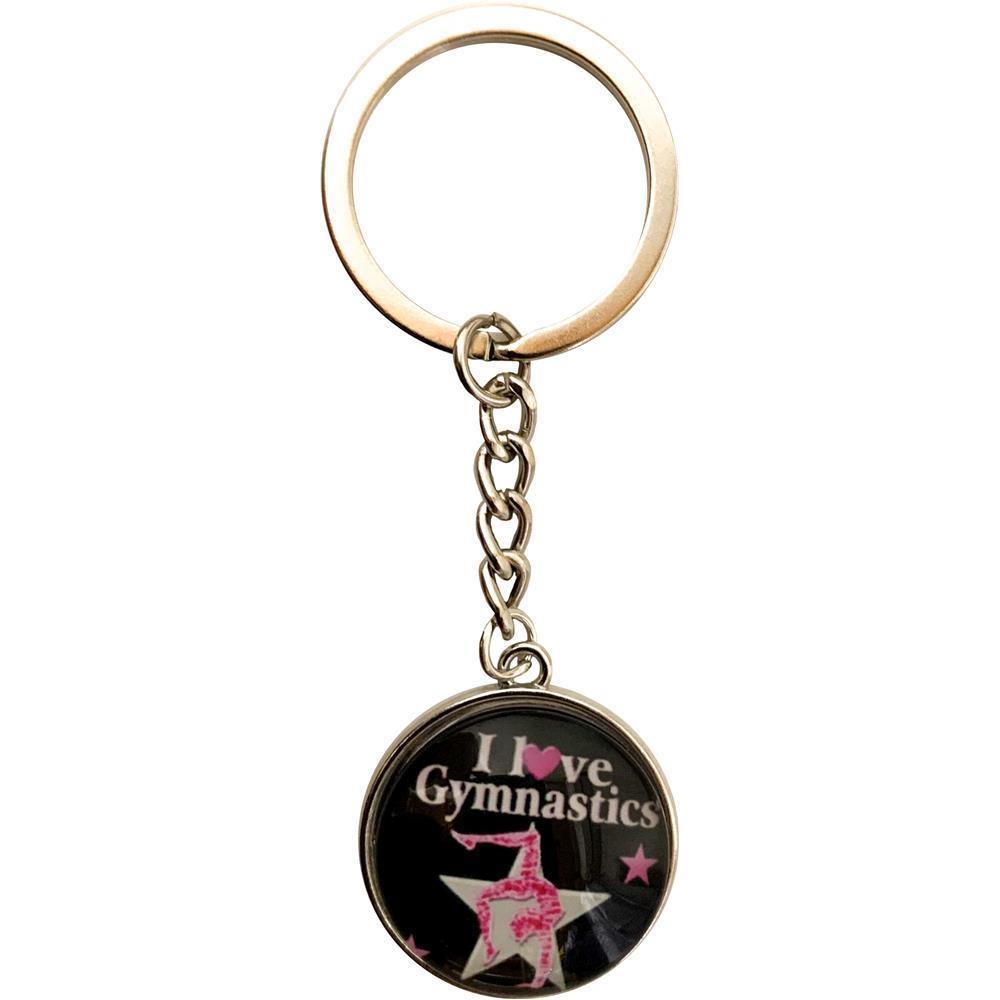 Keyring I Love Gymnastics All PW Dance & Sportswear Australia
