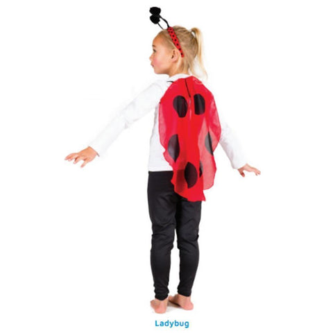 Ladybug Head & Wings Set Child