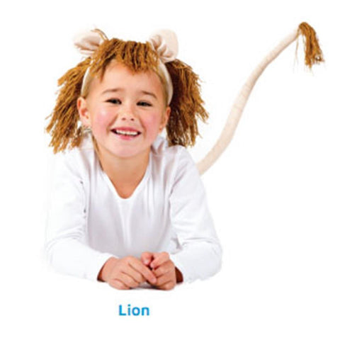 Lion Head & Tail Set Child